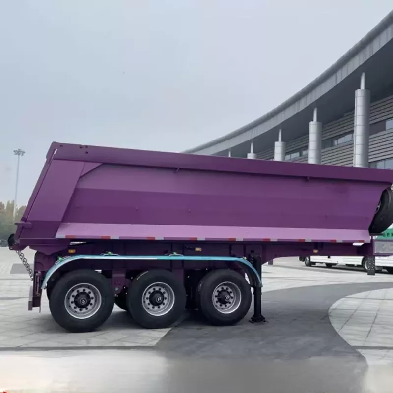 Самосвално полуремарке U-Box със задно накланяне